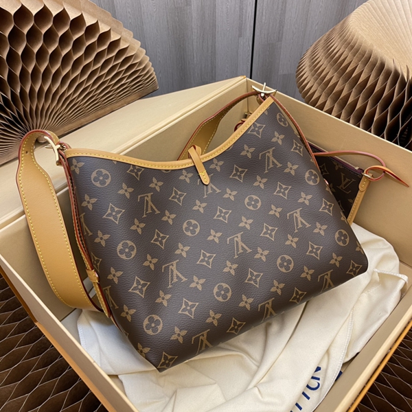 ルイヴィトンバッグ側面デザイン